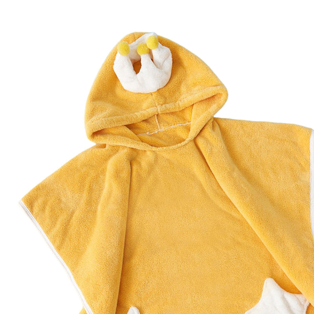 ATORSE Baby Hooded Bathrobe Baby Wrap for Bath Pool Beach Shower Stylish Yellow Size S|Baby | Bathing & Grooming | Towels & Wash