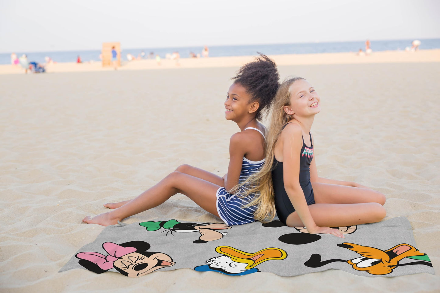 Disney Mickey Mouse & Friends Kids Bath Pool Beach Towel - Super Soft & Absorbent 100% Cotton Towel, Measures 28 X 58 Features,