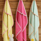 TuddyBuddy Ultra Soft 100% Cotton Hooded Towel for Babies/Ideal for New Born Babies (30 X 30 Inches) (Pack of 3  Mint, Pink & Y