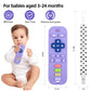Chuya Silicone Baby Teether Chew Toy for Babies 3-24 Months, Teething Relief Baby Toys for Infants Remote Control Shape (3 Pack)
