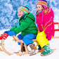 American Trends Kids Winter Mittens Fleece Toddler Snow Gloves Warm Mitten For Kid Baby Boy Girl Ski Glove Black&Red M