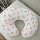 Wimist Nursing Pillow Covers 2 Pack, Muslin Nursing Cover For Breastfeeding Pillows, Comfortable For Baby Girls And Boys (Brick