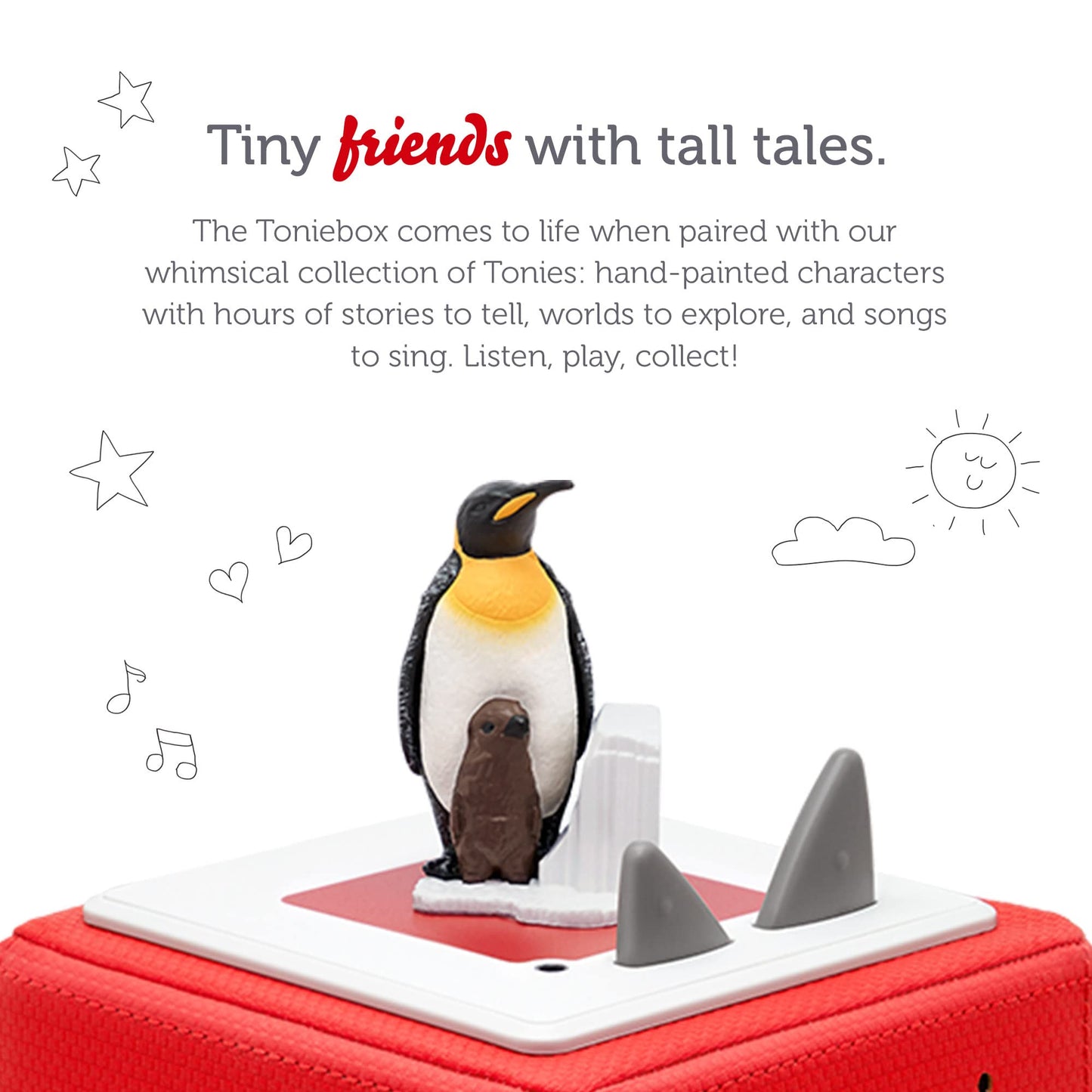NATIONAL GEOGRAPHIC Penguin Audio Play Character for Tonies