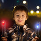 Sumind 6 Pcs Magnetic Gyro Wheels For Kids Light Up Rail Twirler Set Retro Magic Gravity Defying Stunt Toy For Boys And Girls (R