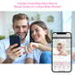 Ibaby M8L Wifi Baby Monitor With Camera & Audio: Sleep Tracking, Motion Alerts, Wireless 360 Pan 110 Tilt, Temperature Sensor, 1