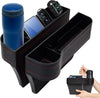 Calyrex Car Seat Gap Filler, Car Seat Gap Organizer, Automotive Front Seat Storage with Cup Holder, Auto Console Side Extra Stor