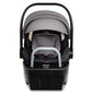 Britax Willow S Infant Car Seat with Alpine Base, ClickTight Technology, Rear Facing Car Seat with RightSize System, Graphite On