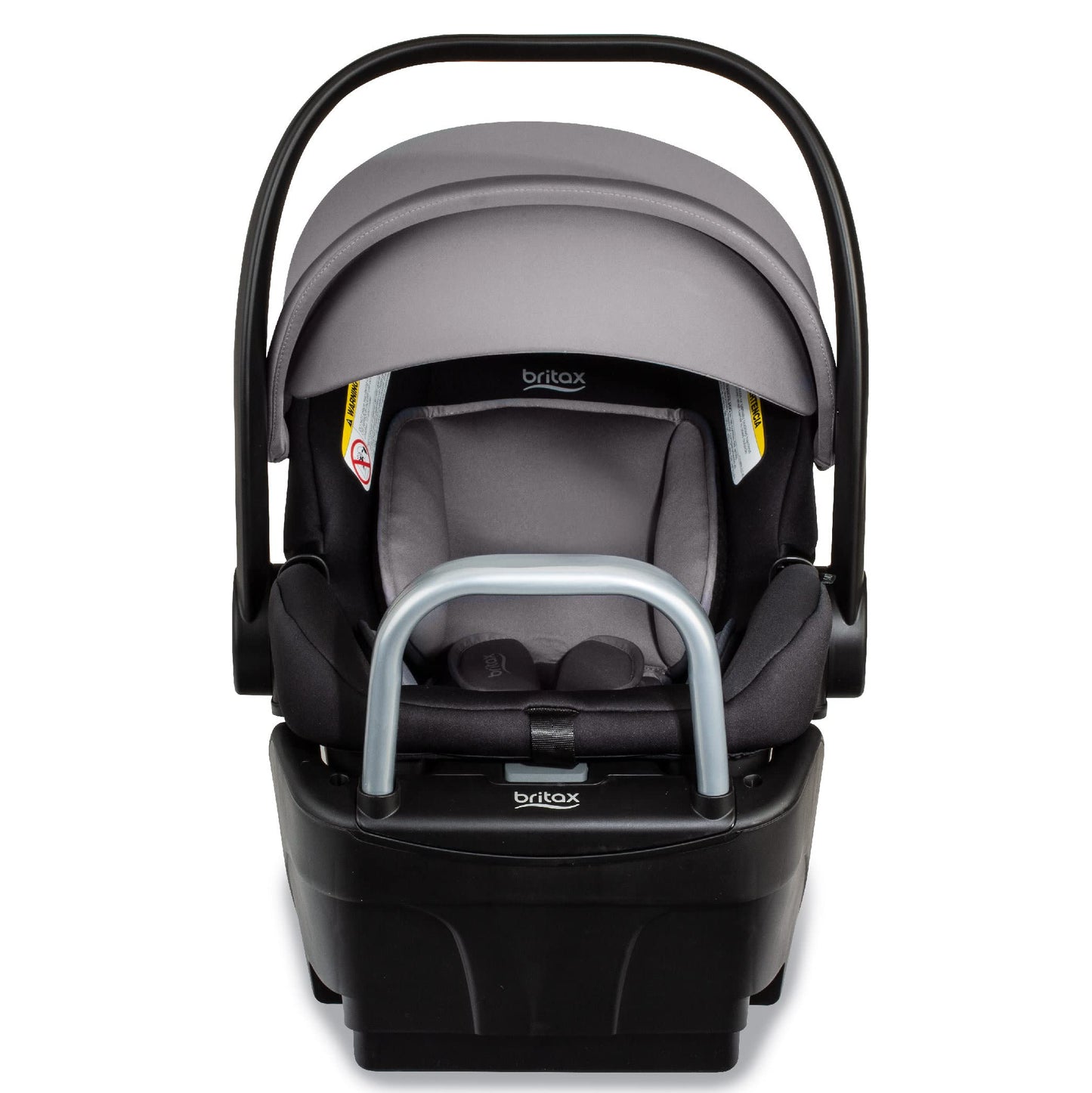 Britax Willow S Infant Car Seat with Alpine Base, ClickTight Technology, Rear Facing Car Seat with RightSize System, Graphite On