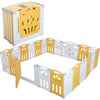 FAHKNS Foldable Baby Playpen with 18 Panels: Ideal for Babies and Toddlers, Adjustable Safety Play Yard for Indoor Or Outdoor Us