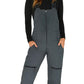Arctix Womens Eco Friendly Traverse Bib Overalls, Steel, X-Small Tall