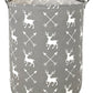 Acmuuni 19.7 Inch Round Kids Laundry Clothes Hamper Laundry Basket With Handles,Baby Toys Storage Organizer Bins Laundry Gift Ba