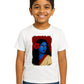 Caseria KidS Cotton Graphic Printed Half Sleeve TShirt  Maa Devi Durga (White, 612 Months)