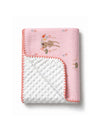 BUMPABEE Newborn Baby Blanket 100x100 cm, Ultra Soft Fluffy 2 Layer Baby Blanket for Newborn Babies (024 Months), All Season Li