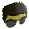 Sun-Staches Avengers Official Hulk Sunglasses Uv400 Marvel Costume Accessory Mask One Size Fits Most
