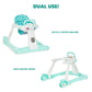 Dream On Me 2-in-1 Charlie Baby Walker, Easy Convertible Baby Walker, Walk Behind, Height Adjustable, Speed Adjusting Wheels, 36