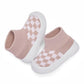 Eashi Toddler Shoes Girls Boys Sock Shoes Toddler Dress Shoes Baby Walking Shoes Slip On Size 8.5 Pink