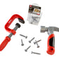 Little Tikes Creative Construction Hammer & Nail Set with 5 Accessories, Pretend Play Construction Set, for Boys and Girls Ages 
