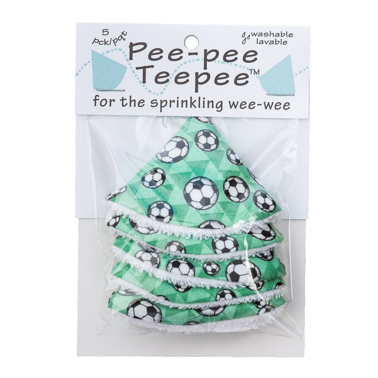 Pee-Pee Teepee Soccer Green - Cello Bag