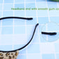 Bonnie Z. Leonardo Leopard Cat Ear Headband Furry Padded Leopard Ears Cat Leopard-F
