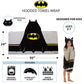 Batman Kids Bath/Pool/Beach Super Soft Cotton Terry Hooded Towel Wrap, 24' X 50', By Franco