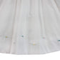 Petit Ami Baby Girls' Daydress With Embroidered Hem, Preemie, White