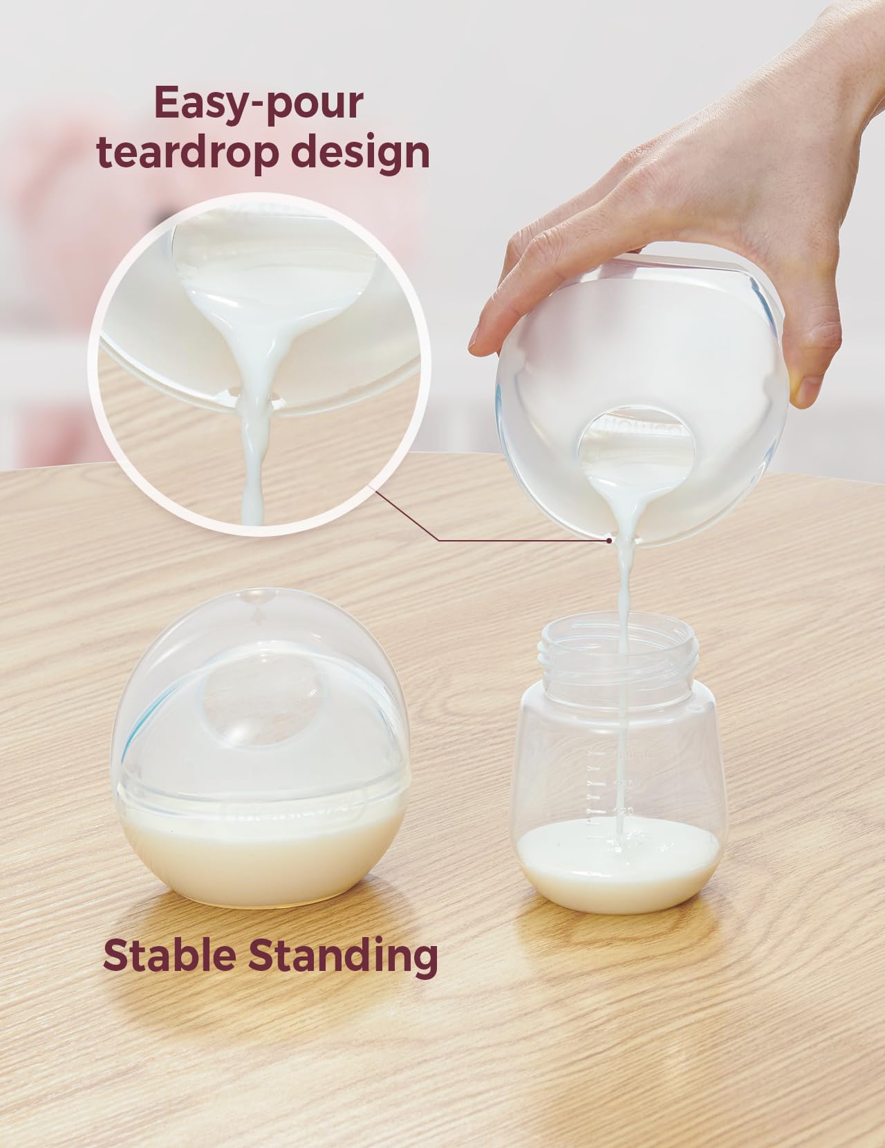 Momcozy Breast Milk Collector, Milk Collectors For Breastfeeding, Reusable Breast Milk Shells, Silicone Catcher With More Fit &