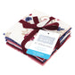 Hudson Baby Unisex Baby Flannel Cotton Washcloths, Dusty Rose Floral 10 Pack, One Size