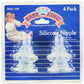 Baby King 4-Pack Silicone Nipples - One Color, One Size