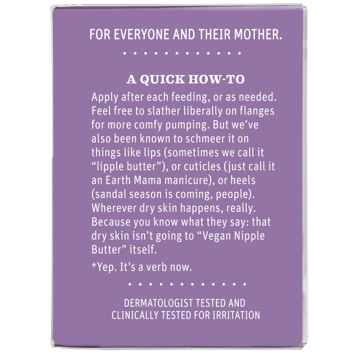 Earth Mama Vegan Nipple Butter | Cruelty-Free Breastfeeding Cream for Nursing Mamas | No Lanolin, 2-Ounce