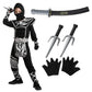 Spooktacular Creations Boys Ninja Costume, Dragon Scales Ninja Costume For Kids Toddler Halloween Costume Parties, Ninja Themed
