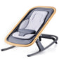 LAREX Baby Bouncer, Portable Bouncer Seat Baby Rocker Chair Infant Bouncy Seat with 3 Point Harness, Infant 2 in 1 Rocker, 0-6 M