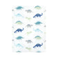Hudson Baby Unisex Baby Flannel Burp Cloth 12Pk, Soft Teal Dino, One Size