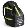 Upgrade Car Seat Travel Bag for Airplane: Car Seat Bags with Shoulder Handle for Air Travel Fit All Car Seats, Infant Carriers &
