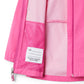 Columbia Girls' Toddler Switchback Ii Jacket, Pink Ice, 2T