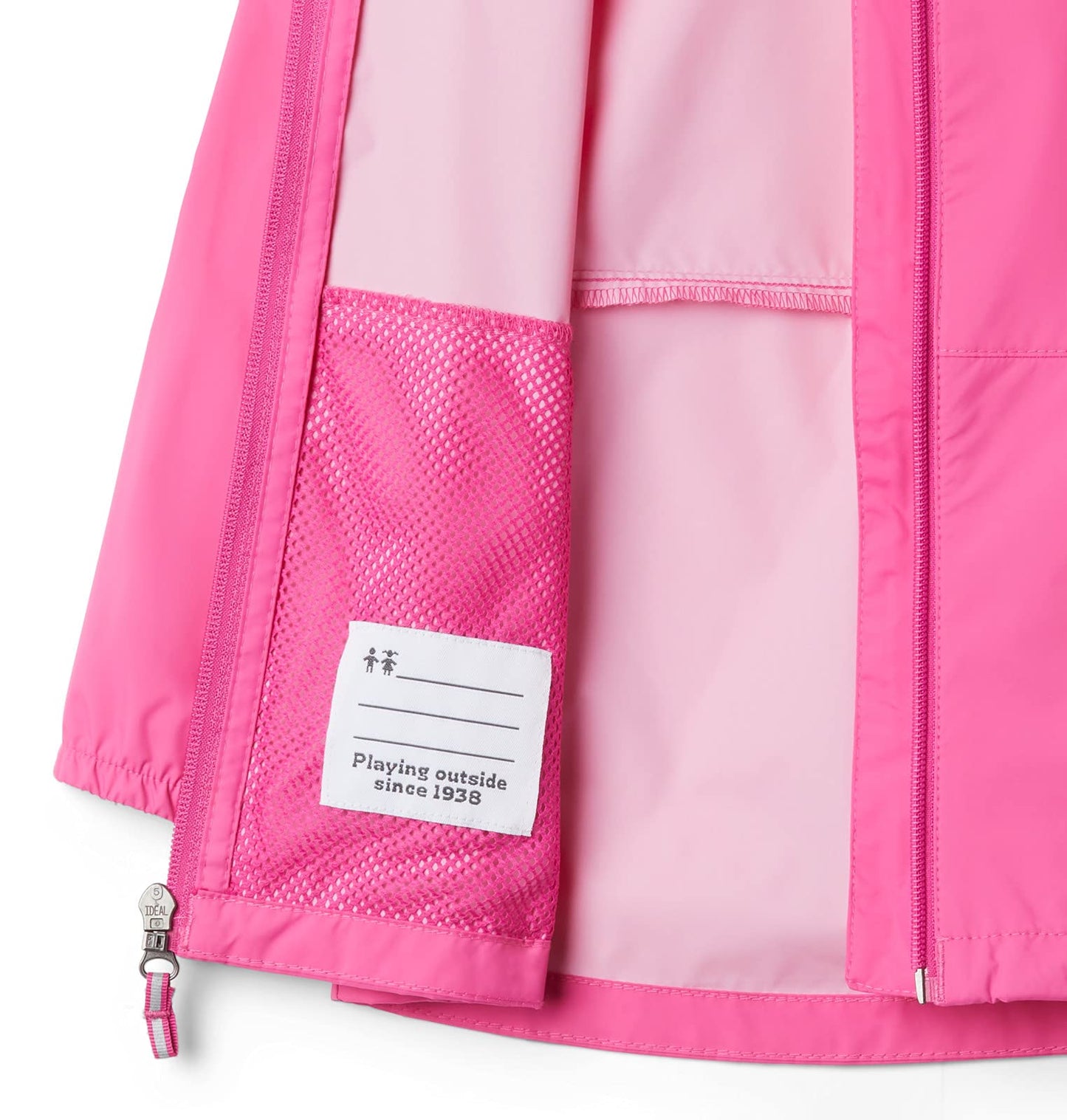 Columbia Girls' Toddler Switchback Ii Jacket, Pink Ice, 2T