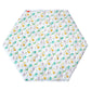 Hexagon Playpen Mat, Dinosaur Print Baby Playmat Kids Tent Mat Hexagon Rug Mat Suitable For Regalo My Play Portable Play Yard Si