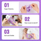 Audrwall Silicone Sleeves For Avent Natural Glass Baby Bottles, Bpa Free, Anti Breakage Baby Bottle Holder (Purple + White, 8 Ou