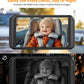 Babyvue Usb Car Camera For Baby : 4.5' Baby Car Camera With 1080P Crystal Clear Mirror View, Easy Installation Carseat Rear Fac