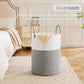 Artfeel Laundry Basket,Woven Cotton Rope Laundry Hamper,60L For Decorative Storage Of Dirty Clothes,Toys And Blankets In Bathroo