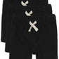 The Children'S Place Baby Boys And Toddler French Terry Shorts, Black 3 Pack, 12-18 Months Us