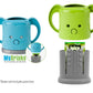 Mydrinky - The Adjustable Juice Box Holder 2 Pack (Lime/Aqua)