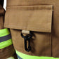 Aeromax Jr. Fire Fighter Bunker Gear, Tan, Size 4/6