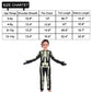 Besutolife Kids Halloween Skeleton Costumes Glow In The Dark With Gloves For Boys Girls