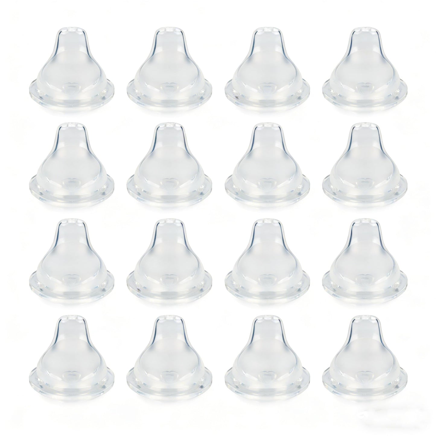 12 Count Silicone Spout Nipples for NUK Active and Learner Cups, Silicone Replacement Nipple,6+ Months