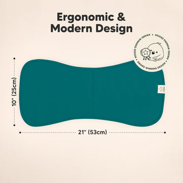 Organic Burp Cloths For Baby Boys & Girls - 5-Pack Super Absorbent, Soft & Plush, Newborn Milk Spit Up Rags, Unisex Burpy Cloth