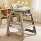 Baybee Breeze High Chair With Musical Tray, Dual Removable Trays, Adjustable Feeding System, 5-Point Safety Belt, Storage Basket