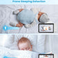 Iegeek 5.5 Split-Screen Baby Monitor,2.5K Uhd Baby Monitor With 2 Cameras And Audio,Night Light,Prone Sleeping&Cry Detection,Two
