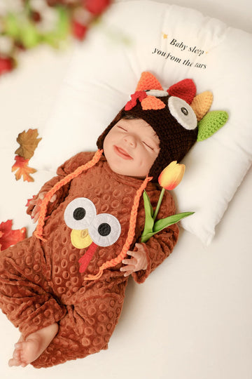 Abbence My First Thanksgiving Baby Girl Boy Outfit,Baby 1St 0-3 Months