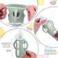 Busoha 3 Pack Silicone Sleeves For Avent Baby Bottles - Anti Breakage Baby Bottle Holder With Handle For Avent Natural Glass Bab