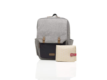 Babymel George Unisex Diaper Backpack In Navy And Black